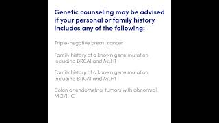 Who Should Consider Genetic Counseling?