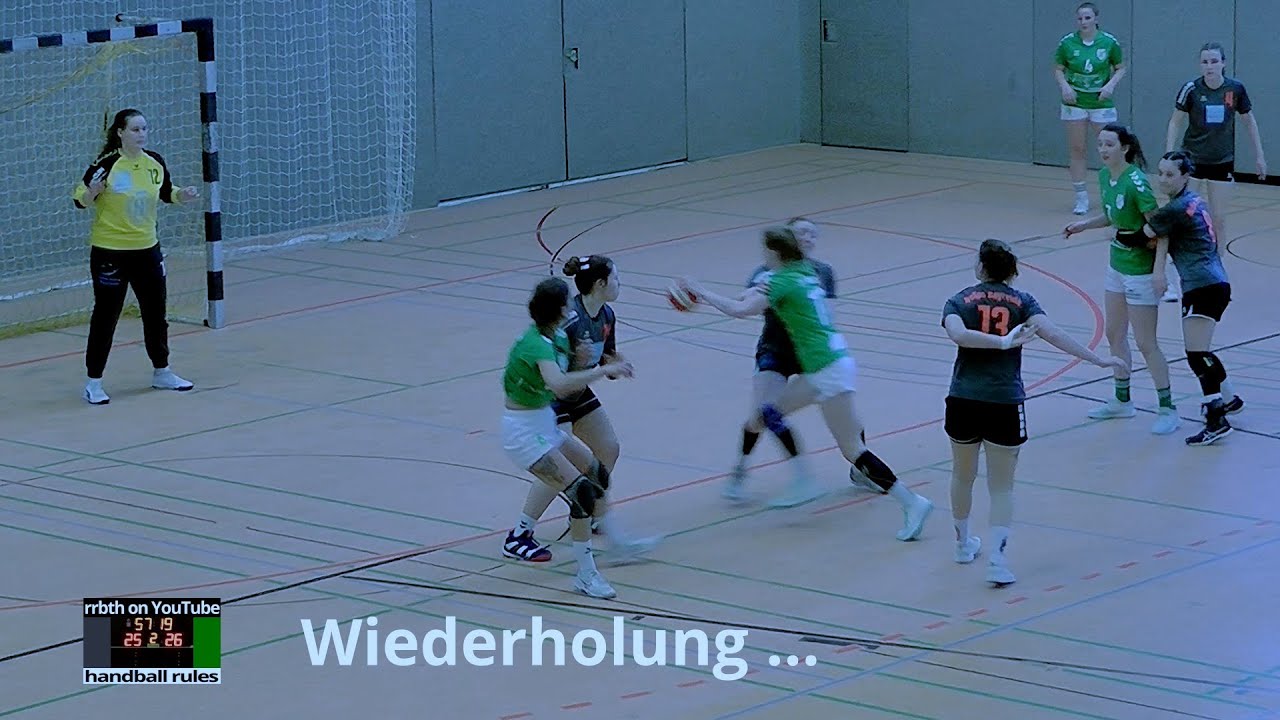 Handballregeln: Drehung Und Schritte – Oder Doch Freiwurf? - YouTube