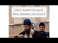 First Amritdharee Sikh American Judge! Making history! #sikh #punjabi #punjabinews #sikhjudge