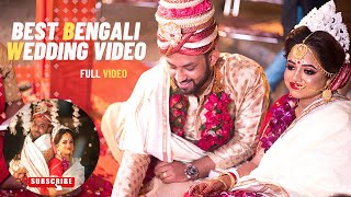 BEST BENGALI WEDDING VIDEO NEW | NIBEDITA & SHOUNAK | FULL CINEMATIC WEDDING VIDEO |