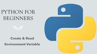 #42 Python for Beginners: Read Environment Variable in Python (Windows)