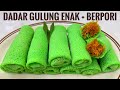 RESEP DADAR GULUNG JADUL ISI KELAPA | TIPS DADAR GULUNG BERPORI CANTIK | panci mayba