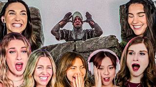 TOP FEMALE "I Fart in Your General Direction" Reactions! Monty Python Holy Grail Movie Reaction