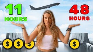 Only Taking the CHEAPEST Flights Until We Get to Bangkok Thailand | Is it worth it??