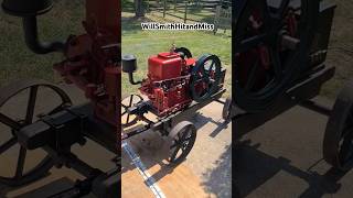 IHC 2 1/2 Hp Titan Antique engine Start Up, Show preparations