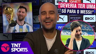 GUARDIOLA RESPONDE QUEM DEVERIA GANHAR A BOLA DE OURO E ZOA FRED CALDEIRA! | ENTREVISTA