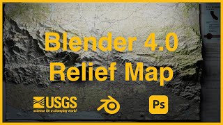 Blender 4.0 Relief Map Tutorial