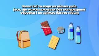 Тривожна валіза на випадок екстреної евакуації