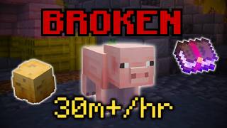 This BEGINNER Money Making Method is BROKEN! | Hypixel Skyblock Guide