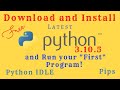 Download Python | How to Download and Install Python Windows + Run First Program on Python IDLE