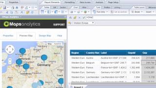 Create your first Google Map in Webi with 6 Clicks