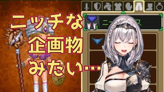 【白銀ノエル】フレアを着せ替え人形化するノエル【ドラクエ９】