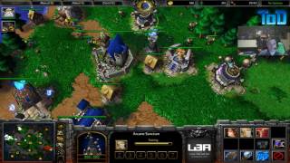 Warcraft III #124 -KnOff Human vs Orc (Turtle Rock)