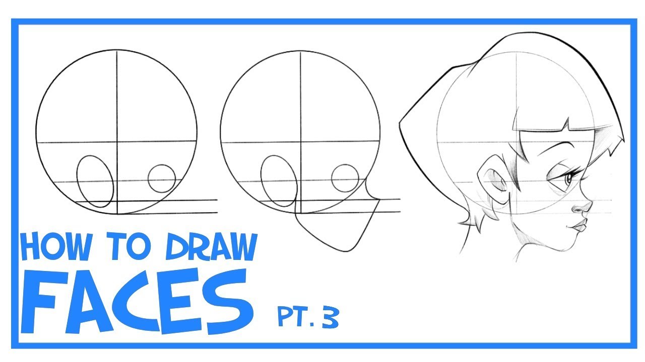 How To Draw Faces Side View Cartooning 101 3 Youtube How To Draw Faces Side View Cartooning 101 3 Youtube