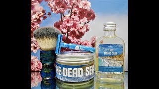 Mac Metalworks DE, RazoRock The Dead Sea soap and aftershave