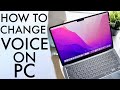 How To Change Your Voice On Your Windows PC! (2024)