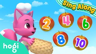 Count by Twos | 2, 4, 6, 8 | Sing Along with Hogi | Learn numbers fun! | Pinkfong \u0026 Hogi