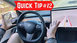 How to use Tesla's Full Self Driving and Autopilot (Quick Tip #12)