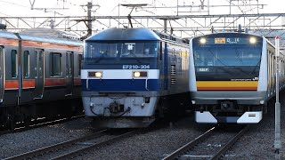 毎日貨物列車を撮ることができました。2月後半　2021/02/16-02/28