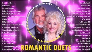 Romantic Duet Love Songs 80's 90's 🎧 Peabo Bryson, Kenny Rogers, James Ingram, Dolly Parton
