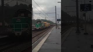 Locomotive HLP avec une BB 22295 Infra et une BB 67516 Infra et une BB 69461