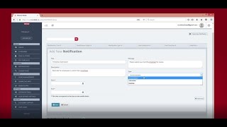 makeen transform - Configuring Notifications in transform Studio