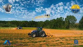 |𝘛𝘏𝘌 𝘉𝘓𝘜𝘌 𝘉𝘙𝘖𝘛𝘏𝘌𝘙’𝘚|NEW HOLLAND T7.315 HD PLM & T7.290 HD with Alpego Mega Cracker 410-9 & Frandent