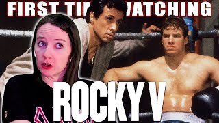 Rocky V (1990) | Movie Reaction | First Time Watching | GET UP ROCKY!