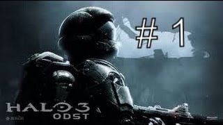 Halo 3 ODST 軌道空降震撼部隊 Part 1 Mission 1 新蒙巴薩市區（菜鳥）