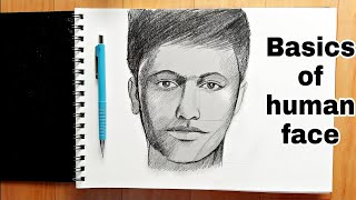 how to draw Face   | for beginners