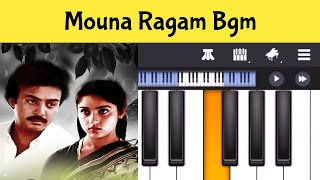 Mouna Ragam Bgm | Ilayaraja | Perfect Piano Tamil Songs