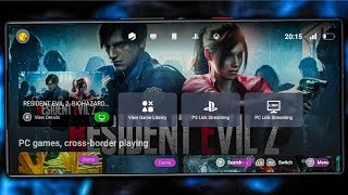 GameFusion Emulator v2.0.4/Resident evil 2 gamefusion medium-high settings Snapdragon 8s gen 3 test