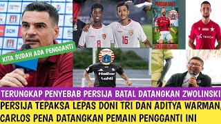 berita persija,INI PEMAIN PENGGANTI DONI TRI DAN ADITIYA,PENYEBAB Lukasz Zwolinski TIDAK DIKONTRAK