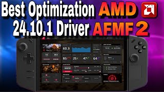 Maximize Gaming Performance AFMF 2 On 24.10.1 Driver Lenovo Legion Go