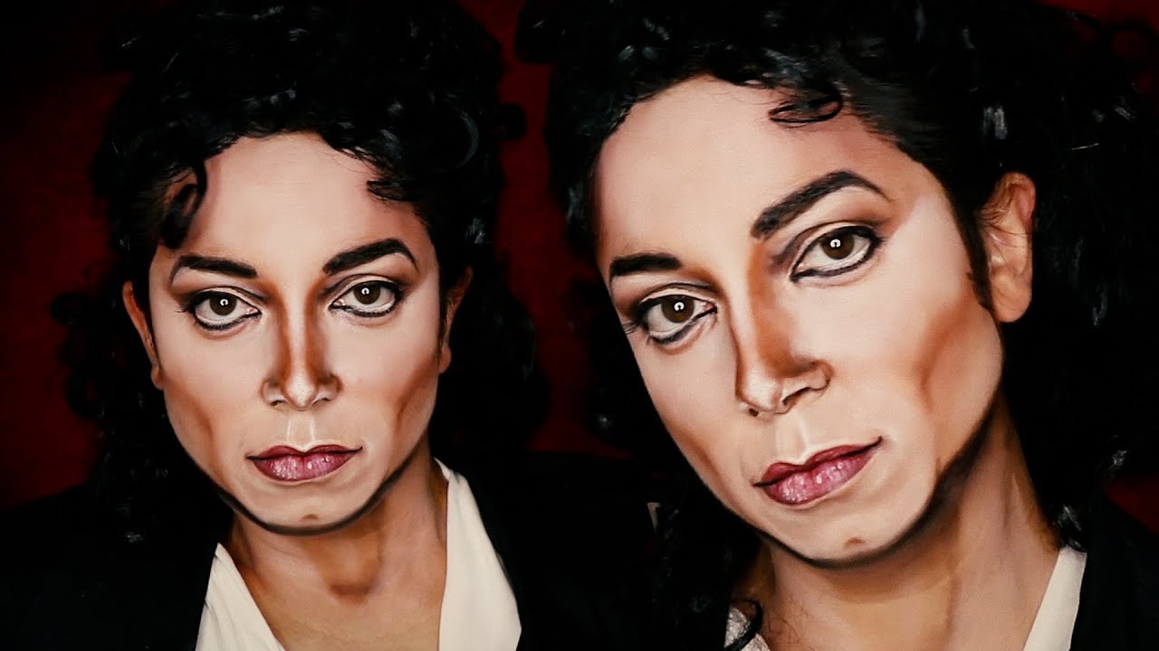 Michael Jackson Bad Era Makeup Transformation Tutorial The