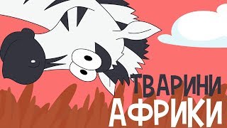 ТВАРИНИ АФРИКИ! Мультики українською мовою про тварин!