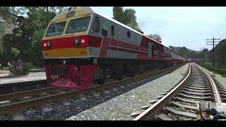 ขับรถไฟไทย Ep.335 ทำขบวน51(ต่อ) ช้า65 ออกนครลำปาง Hitachi4511 ทำการขึ้นเขาขุนตาน ไปดูกัน | TRS2019