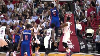 Andre Drummond Rises Up and Throws It Down