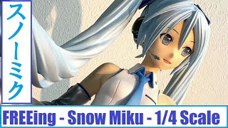 MCC - FREEing - Snow Miku - 1/4 Scale Figure スノーミク - 1/4スケールフィギュア