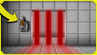 🦊How to make a laser door in MINECRAFT