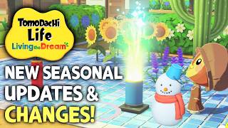 New Seasonal UPDATES & Changes In Tomodachi Life: Living The Dream