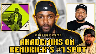 Akademiks on Kendrick Lamar Being #1 Pop Star