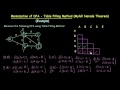 myhill nerode theorem table filling method example