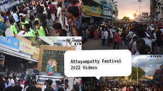 Attayampatty Festival 2022 | ஆட்டையாம்பட்டி ஶ்ரீ பெரிய மாரியம்மன் கோவில் திருவிழா | Dance Videos