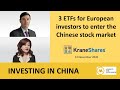 Investing in China with KraneShares: 3 ETFs for European investors to enter the Chinese stock market