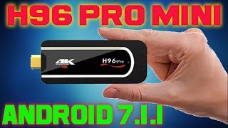 H96 Pro Mini Android TV Box Amlogic S912 Android 7.1.1 TV Dongle 2017