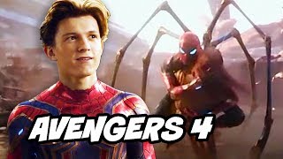 Spider-Man Iron Spider Avengers Infinity War Scene - Avengers Endgame Easter Eggs