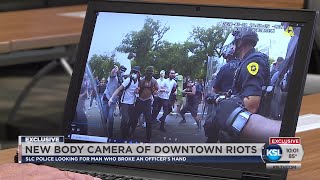 SLC Police Looking For Man Who Broke Officer’s Hand During Riots