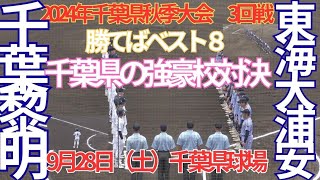 秋季千葉県大会　3回戦　千葉黎明対東海大浦安　ダイジェスト　千葉県総合公園野球場