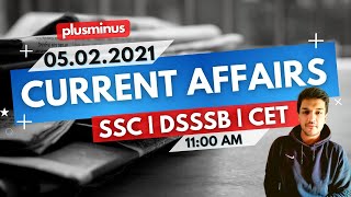 Live : Daily Current Affairs | Feb 05, 2021  | The Morning Show With Kartik |All Competitive Exams